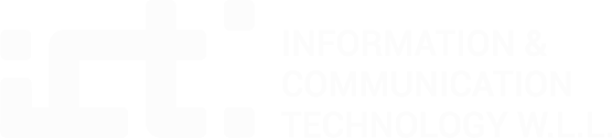 ict logo white